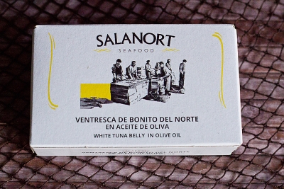 Ventresca de bonito del norte Salanort en aceite de oliva 111 gr.